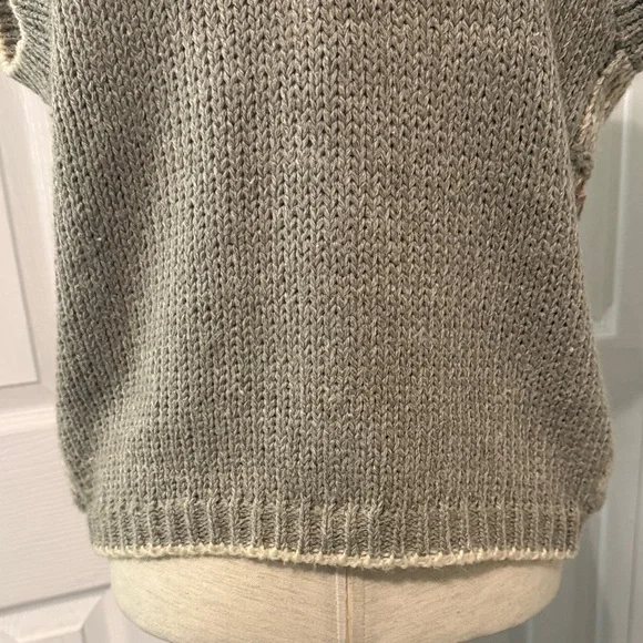 Vintage Margules embroidered sweater vest from the 1980s or 1990s Sz M - Picture 8 of 8